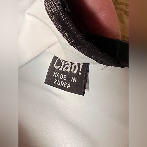 Vintage 80s 90s Ciao Crossbody Sling Travel Bag Baggu Style RetroPop - Picture 8 of 10